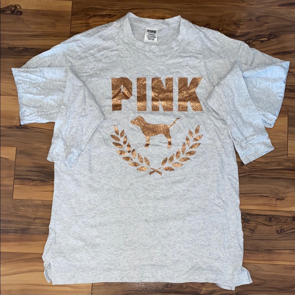 Victoria's Secret Pink Gray Long sleeve